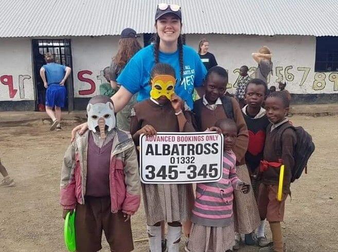 Ateeq Naseem Derby County Community Trust Rams in Kenya