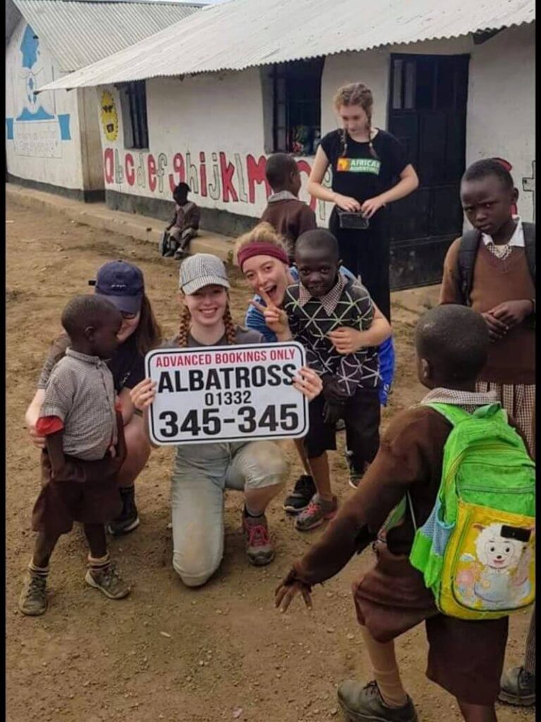 Ateeq Naseem Derby County Community Trust Rams in Kenya