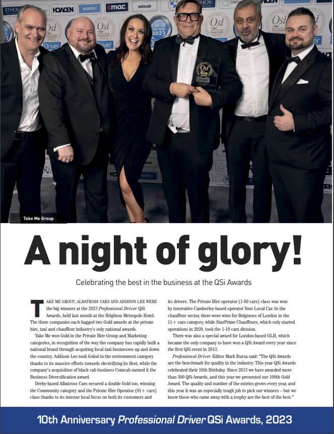 Albatross Cars Featured as Big Winners in PHTM Magazine After Double Gold Triumph