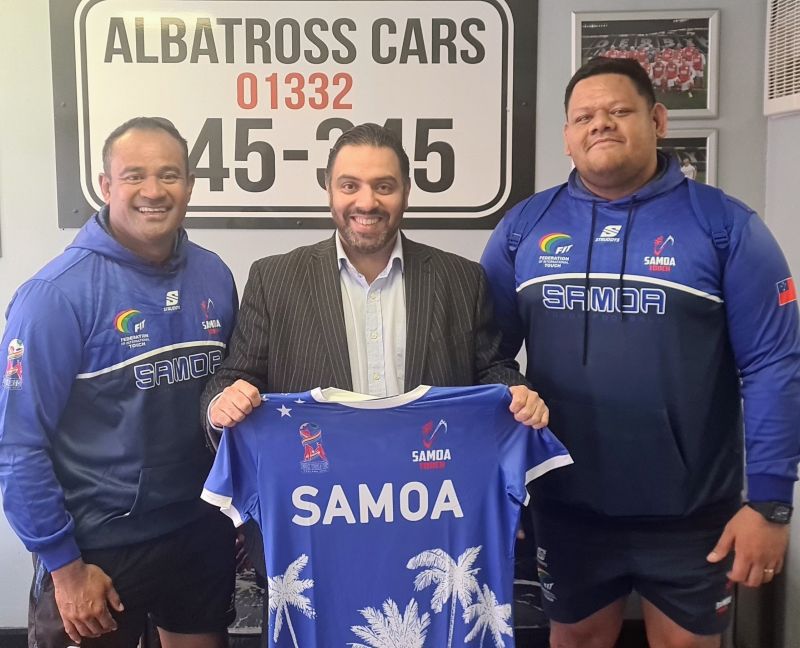 Ateeq Naseem Samoa Touch Rugby World Cup