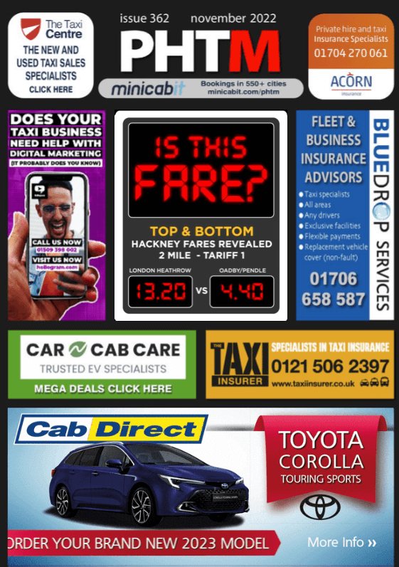 Ateeq Naseem PHTM Private Hire Taxi Monthly
