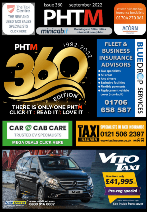 Ateeq Naseem Private Hire Taxi Monthly PHTM