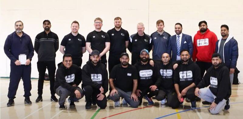 Taxi Drivers and Derby County Community Trust Unite Through Cricket