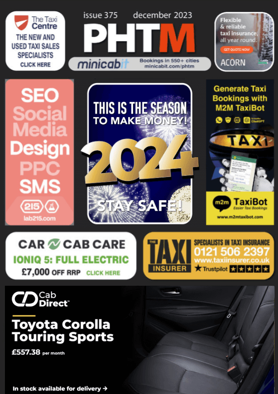 PHTM Private Hire Taxi Monthly Ateeq Naseem