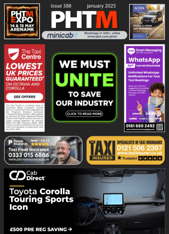 Private Hire Taxi Monthly PHTM Ateeq Naseem