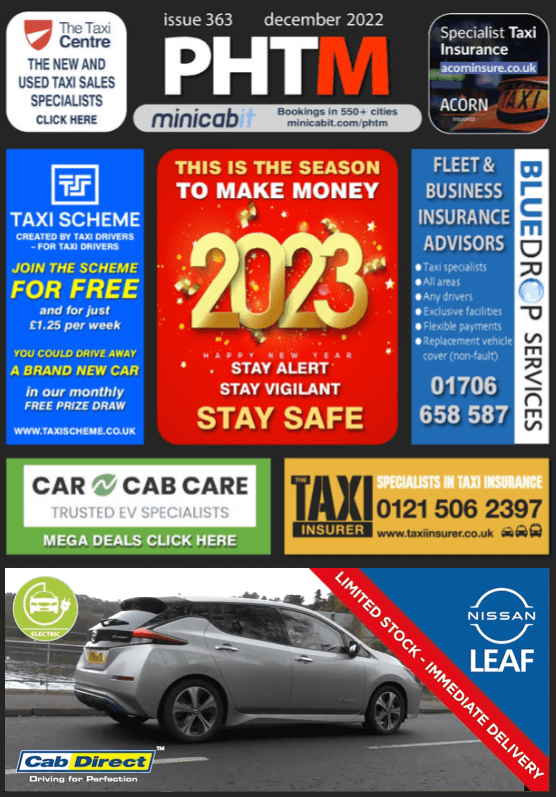 PHTM Private Hire Taxi Monthly Ateeq Naseem